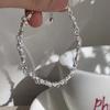 And Chic Modern Silver Bow Knot Bracelet For Women Minimalist Highend Jewelry Geometric