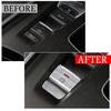 2 шт. Алюминиевая накладка на кнопку P Gear BRAKE HOLD для Honda Accord 2018-2019 Красный
