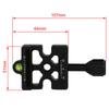 Haoge Screw Knob Clamp Adapter Mount for Quick Release QR Plate Camera Tripod Ball Head Monopod Ball Fits Arca Swiss and Manfrotto RC2 Plates CP-MAS