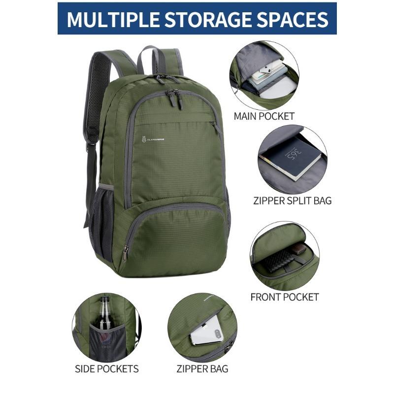 Велоспорт, путешествия, открытый рюкзак для хранения, альпинистская сумка, портативный походный складной спортивный рюкзак для кемпинга