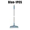 Long Handle Silicone Broom Waterproof Floor Scraper Pet Hair Catcher Multi Surface Cleaner for Bath Kitchen Hardwood Tiles