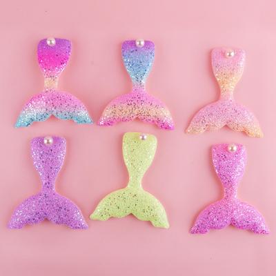 Разноцветные пайеточные украшения в виде хвоста русалки для DIY сумок и аксессуаров для одежды