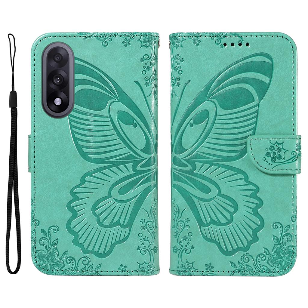 For OnePlus Nord 5 5G/OnePlus Ace 5 Ultra 5G Case Butterfly Pattern PU Leather Folio Flip Phone Cover