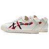 ONITSUKA TIGER Mexico 66 Deluxe Nishikigoi - White Classic Red Women Sneakers 1182A625-100