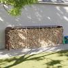 VidaXL Log Holder, Firewood Rack with Storage, Outdoor Firewood Shelf, Brown 300x45x100 Cm 364576