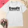 Летняя новинка Crossfit 2024 года анонсирована как самая подходящая женская черная футболка с коротким рукавом, футболка, отдельный предмет для продажи