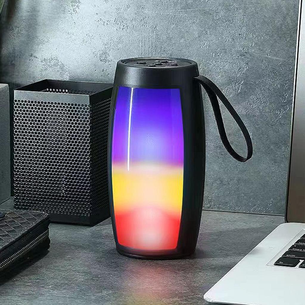На открытом воздухе портативный динамик MP3 автомобильный аудио светодиодный беспроводной Bluetooth-динамик сабвуфер TF-карта для мобильного телефона беспроводной небольшой звуковой ящик
