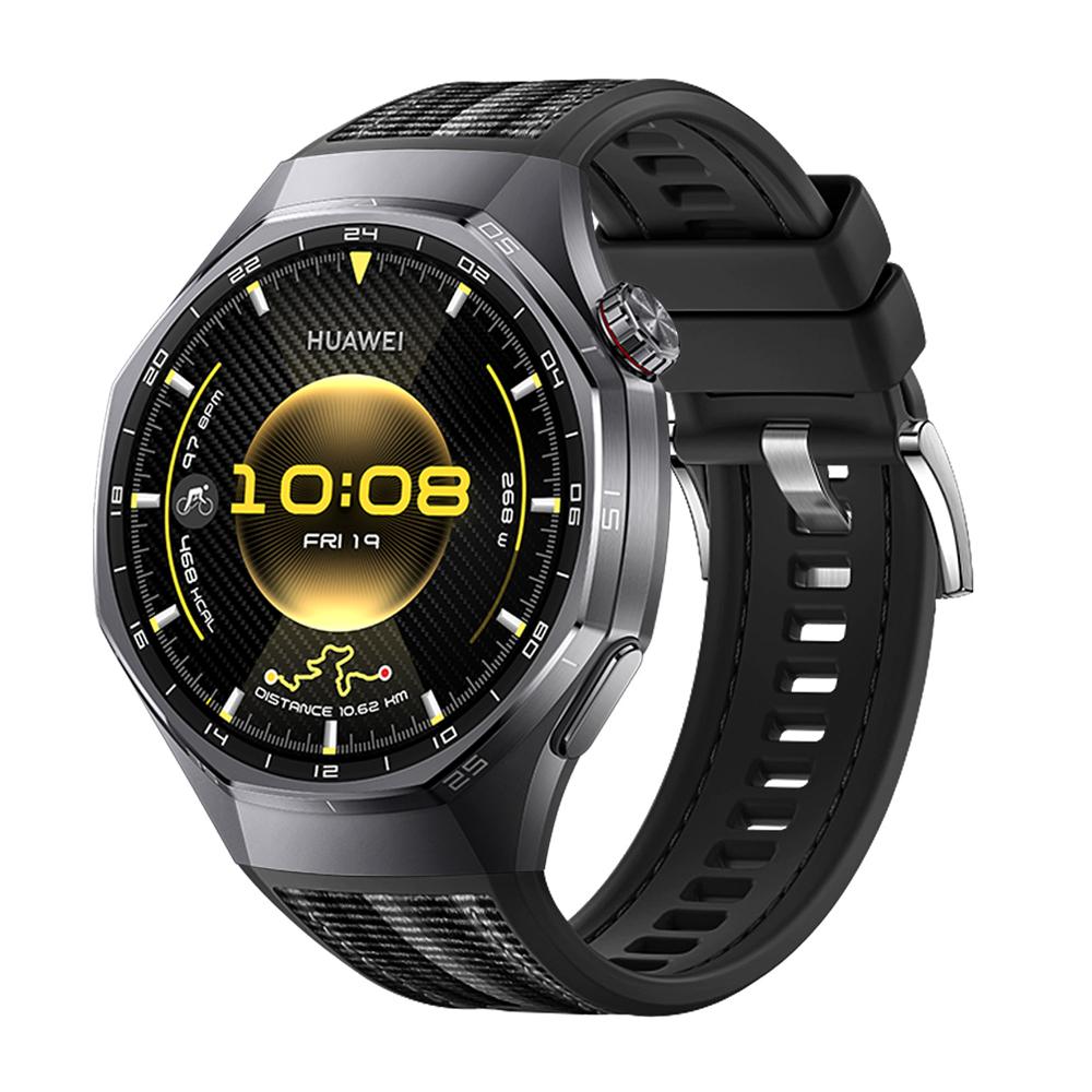 Нейлоновый силиконовый ремешок для часов Запасной ремешок для Huawei Watch GT 6 GT6 Pro 46 мм Плетеный ремешок Браслет Наручный ремешок