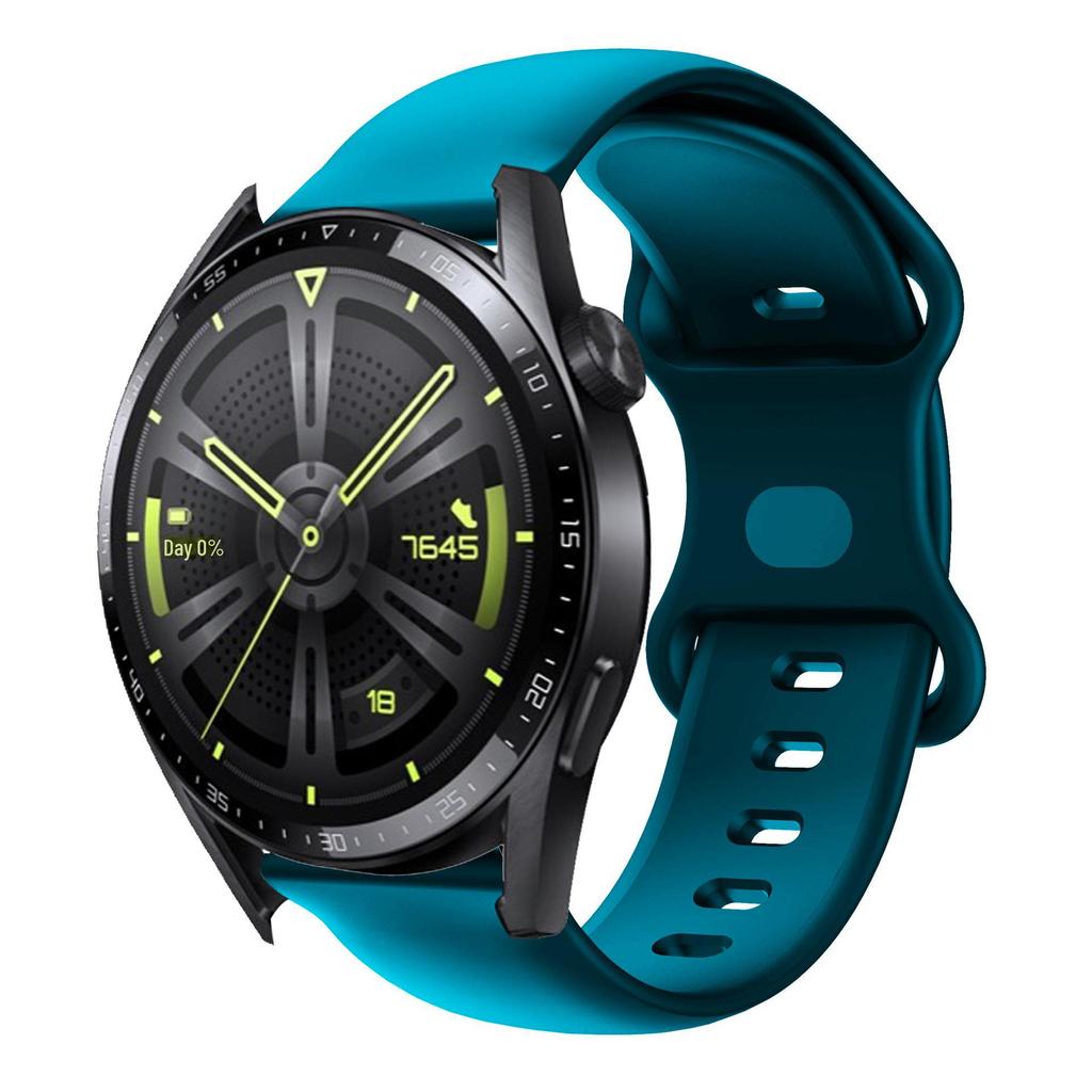 Силиконовый ремешок для Huawei GT2/GT3 Pro и Magic 20/22 мм с застежкой-бабочкой