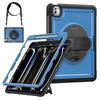 For iPad Pro 13 (2025)/13 (2024) Case Kickstand PC + TPE Tablet Cover with Hand Strap and Shoulder Strap