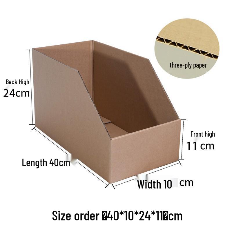 Пятислойный сверхпрочный органайзер для хранения с наклонными отделениями, идеально подходящий для склада или супермаркета.