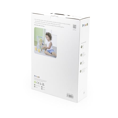 Ходунки VIGA PolarB для малышей, 31,7 x 27,5 x 45,5 см, Опора для ходьбы, Деревянная игрушка, TYPR44028