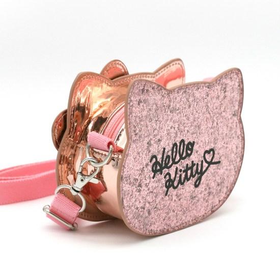 Hello Kitty Children's Bling Bling Glitter Bead Tote Cross Bag KTK-XB01P, a Popular Character In Korea