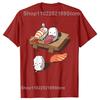 Sleep Walking Sushi Japanese Foodie T Shirts Graphic Cotton Streetwear Short Sleeve Birthday Gifts Summer T-shirt Mens Clothing