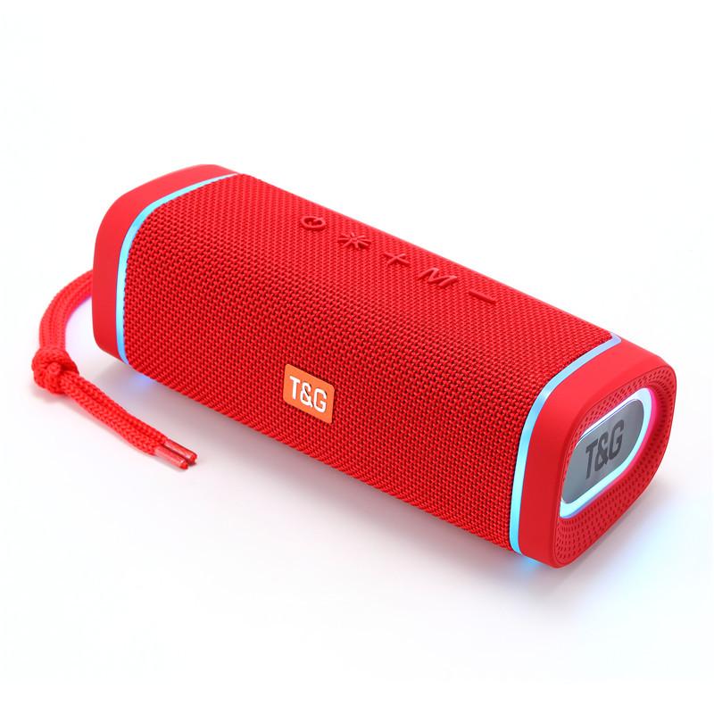 TG375 Портативная беспроводная Bluetooth-колонка со слотом для карты, мощным басом, светодиодным дисплеем и для использования на открытом воздухе