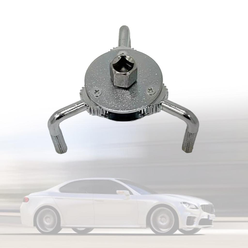 Ключ для разборки масляного фильтра, универсальный регулируемый инструмент с тремя челюстями, подходит для легковых автомобилей, грузовиков, сверхмощный фильтр