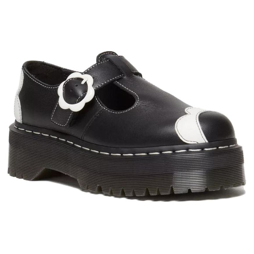Dr. Martens Кожаная Модная Универсальная Повседневная Обувь Женская Обувь Черная 31459009