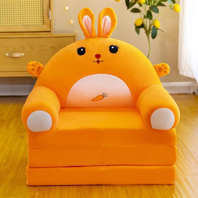 Folding Children'S Sofa Toys Kindergarten Baby Cartoon Seat Stool Lazy Sleeping Sofa Removable And Washable