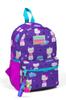 Рюкзак Minik Yuva Фиолетовый Розовый Кот с Двумя Отделениями 23328