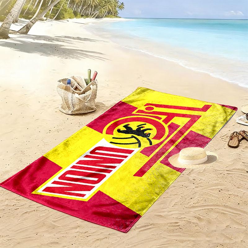 Union Berlin Print Beach Towel, Large Soft Quick Dry Towel for Beach Camping Swimming