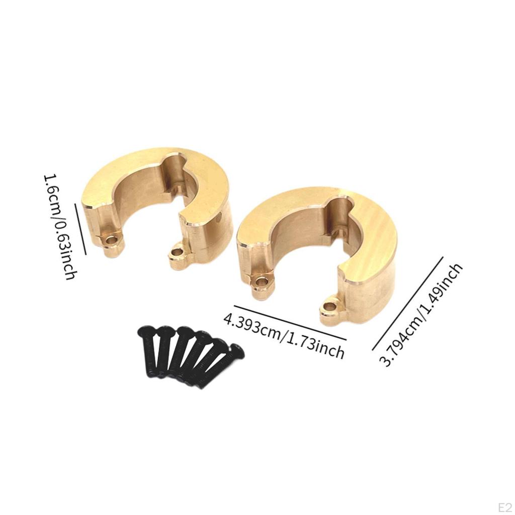 Противовес колеса радиоуправляемой машинки, внутренняя профессиональная латунная ступица гусеничного хода