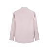TRIES Мужская однотонная рубашка с длинным рукавом