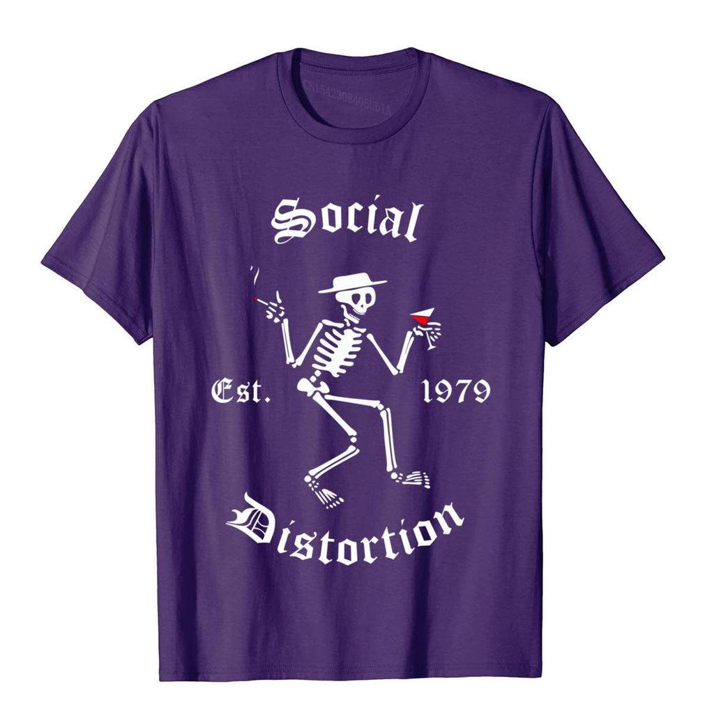 Vintage Social Arts Distortion Band Music 1979 Legends Gifts Oversized Tees Designer Unisexs T Shirts Cotton Tops Tees Comfortable