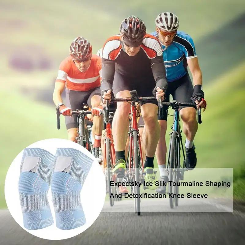 1PC Compression Knee Brace Athletic Knee Pad Anti-Slip Strap Nylon Breathable Basketball Running Tennis Knee Brace Support