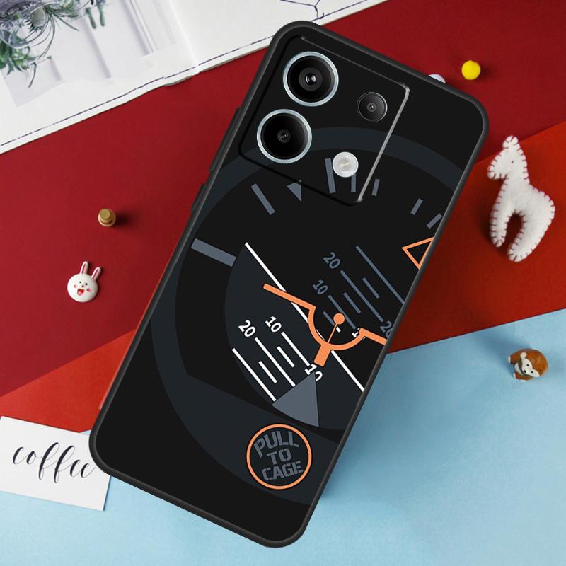 Flight Instruments Case For Xiaomi Redmi Note 14 Pro 13 12 11 10 15 Pro Plus Redmi 15 14C 10C 12C 13C 15C Cover