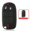 Чехол для автомобильного ключа из силиконовой резины для Jeep Grand Cherokee Wrangler Renegade Compass для Chrysler300c для ключа Fiat Wyatt