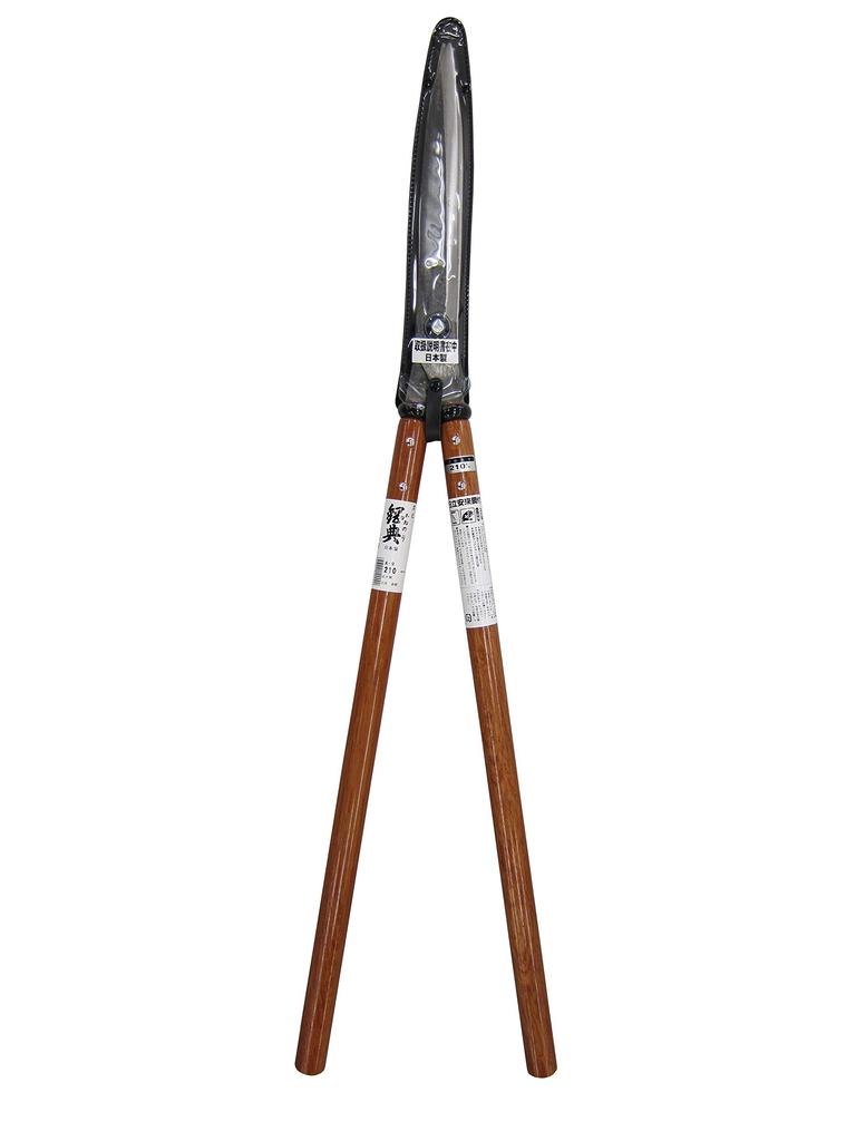 Igarashi Hamono Kogyo Steel Standard Yasugi Steel with Stopper Pruning Shears 2 Shaku Handle 210mm Silver A-9