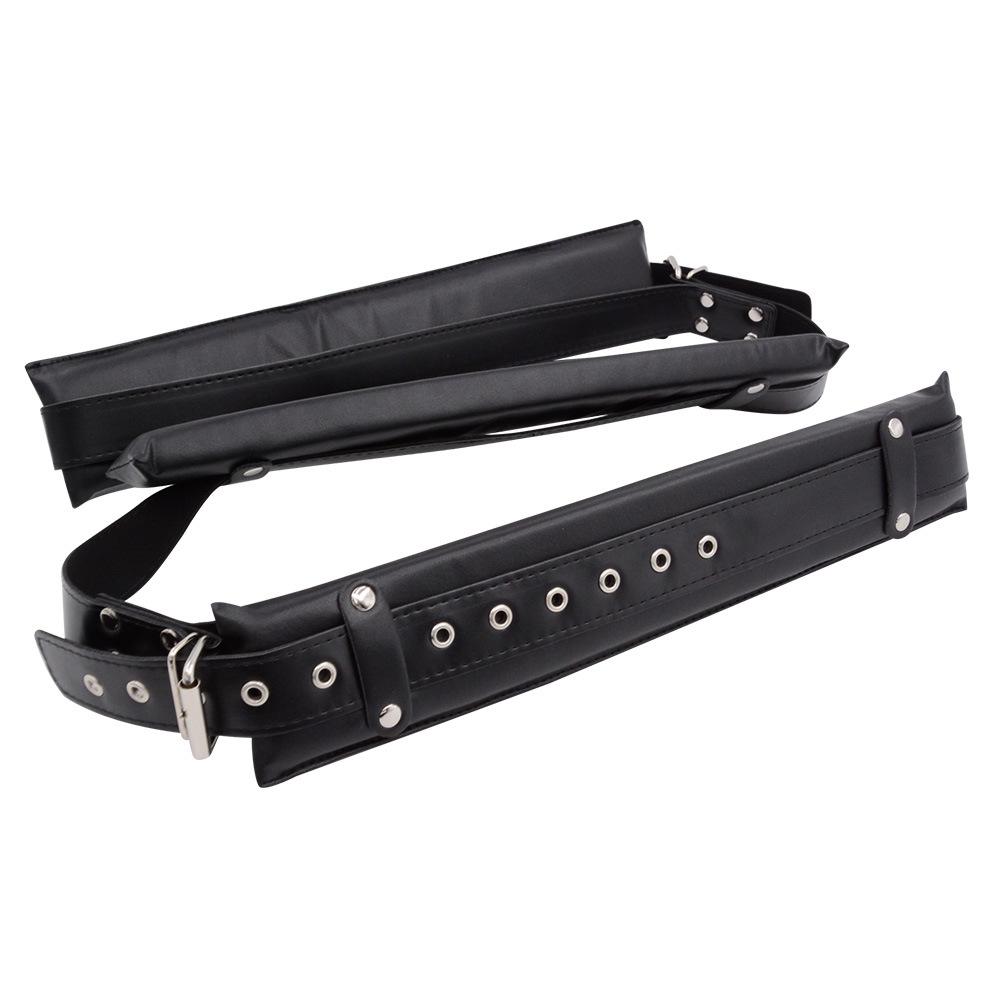 SM Раздельные наручники для ног Кровать Связывание живота Повязка для пар Обучение Сексуальная секс-игрушка Взрослые секс-вспомогательные принадлежности