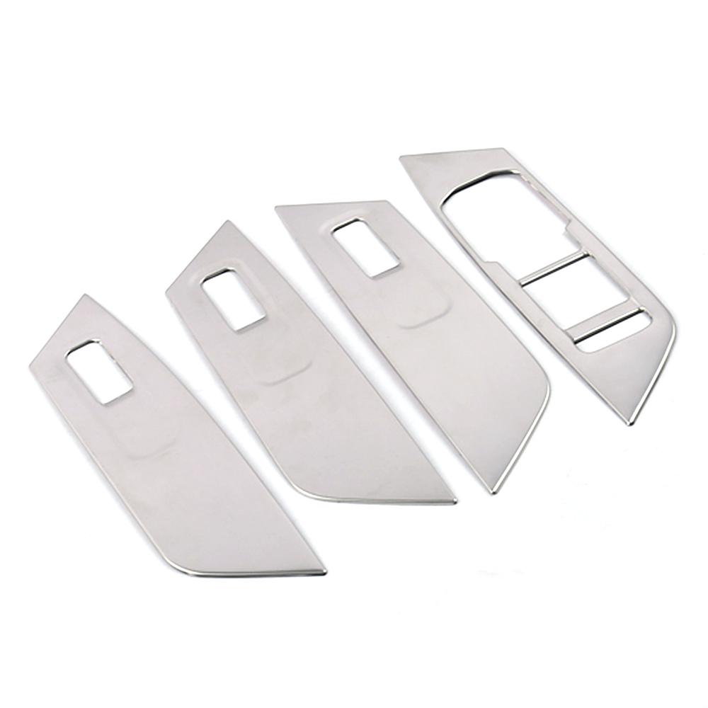 For Skoda Kodiaq 2016- Car Interior Moulding Part Refit Frame Cover Trim Accessories Decoration Modify Matte Silver