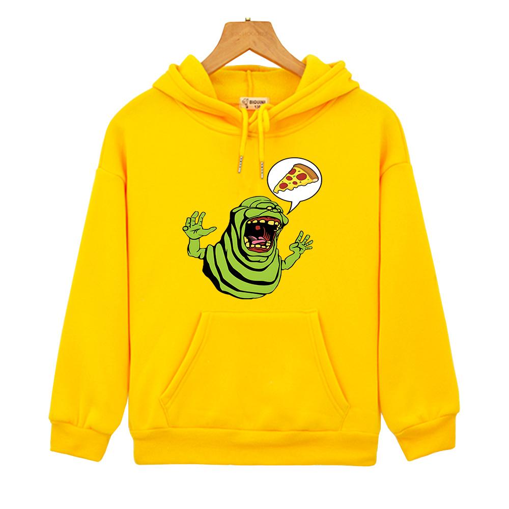 Милые толстовки с рисунком «Охотники за привидениями» в стиле аниме, толстовки с кавайными рисунками для мальчиков и девочек, уличная одежда, удобные теплые пуловеры на осень-зиму