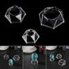 Fixed Seat Quartz Sphere Holder Acrylic Display Stand Crystal Ball Base Transparent Pedestal