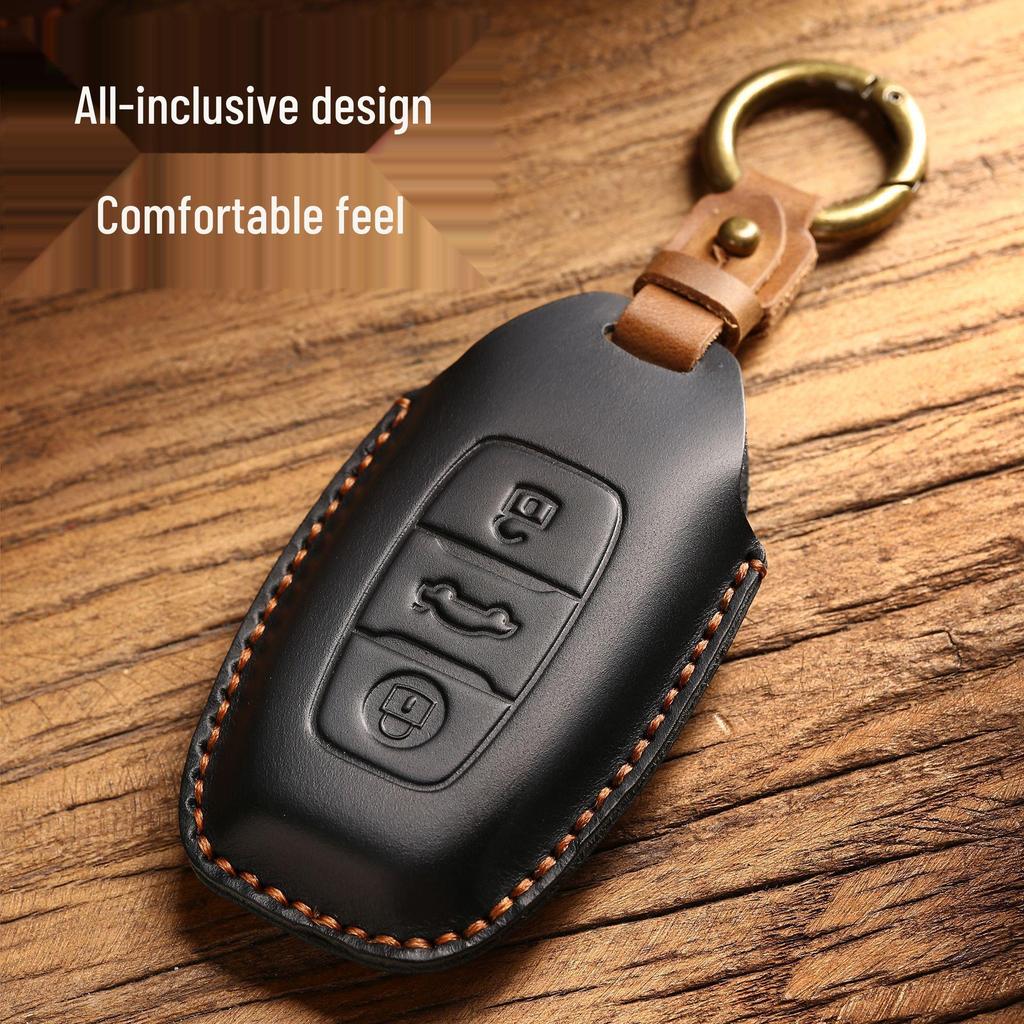 FAW Hongqi H7 Premium Key Case: Stylish Unisex Car Accessory with High-End Buckle