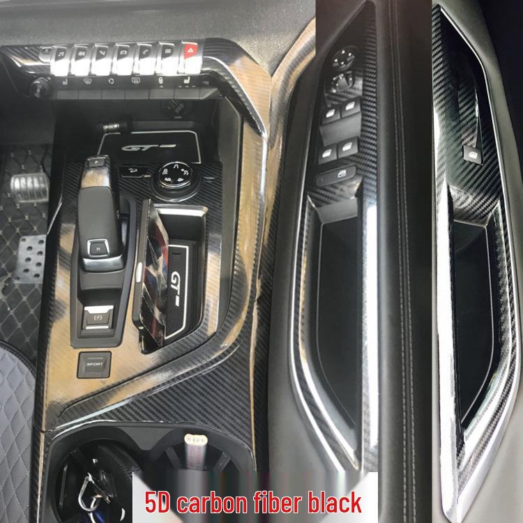 Peugeot 4008/5008 Carbon Fiber Gear Console Film