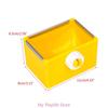 Large Capacity Hanging Feeding Bowl Less Wasted Hanging Rabbit Feeder Small Animal Feeding Supplies