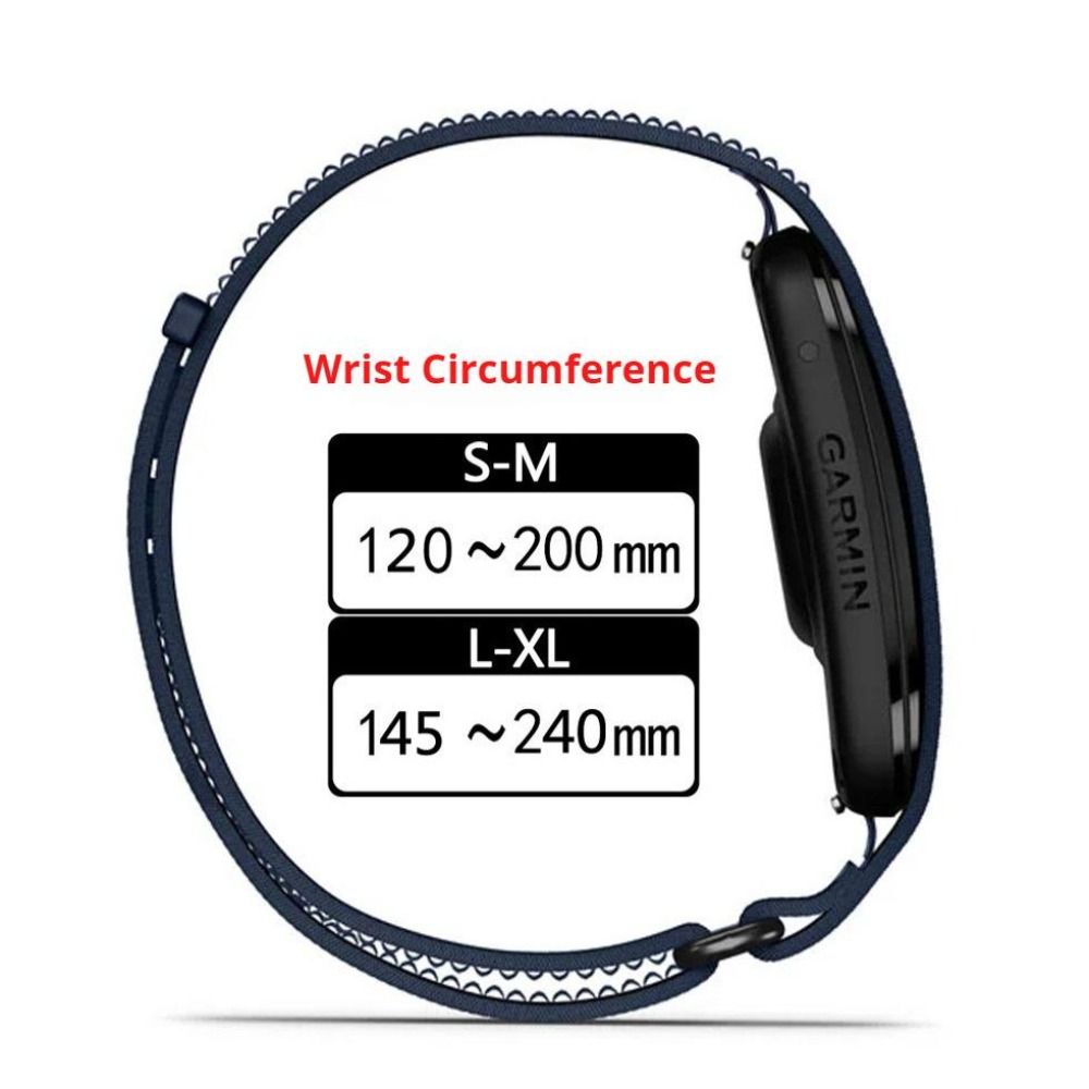 Adjustable Sports Band Loop Fitness Tracker Wristband for Garmin CIRQA Smart Band for Men Women