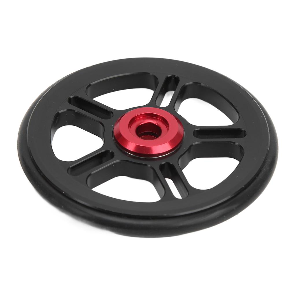 Folding Bicycle Easywheel Aluminium Alloy Auxiliary Wheel CNC Cutting for Brompton 6cm