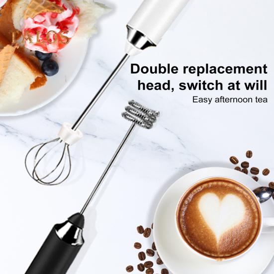 Электрический миксер-пеновыбиватель, венчик для взбивания, 3 скорости, USB-перезаряжаемый ручной блендер для еды, кофе, молока, напитков, яиц, беспроводной, портативный, дизайн кухни