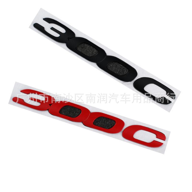 Car Sticker For Chrysler 300C HEMI 5.7 Trunk Badge Rear Emblem Sticker 300c Car Accessories Auto Styling Decoration