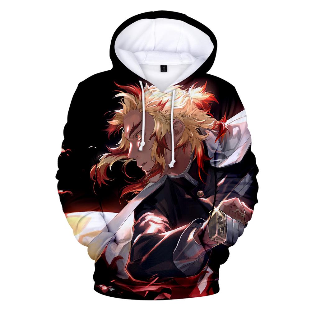 Anime Demon Slayer 3D Hoodies Men Women Kids Sweatshirts Demon Slayer Kimetsu No Yaiba Pullovers Teen Boy/Girls Hip Hop Tops
