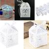 10/50/100 шт. Подарочные коробки для конфет в форме креста на свадьбу с лентой