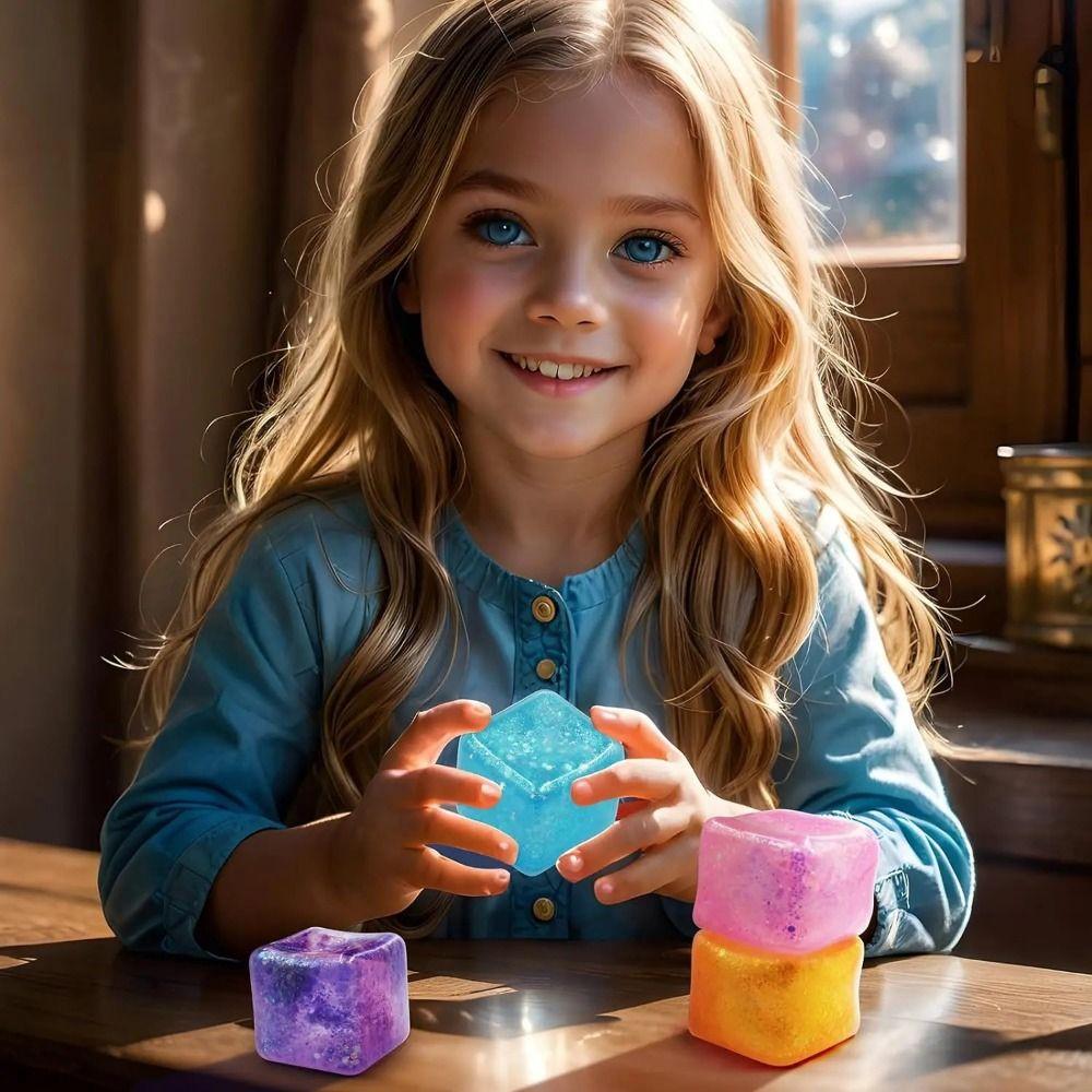 TPR Maltose Squeeze Block Squishy Decompression Toy Новая имитация тофу Squeeze Toy