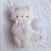 [USED] Overseas Artist's Plush Toy, Gentle Kitten, Lolita, Teddy Bear, Handmade