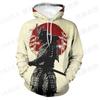 Spring Autumn Japan Ronin Samurai 3D Print Hoodies Men Women Children Hooded Harajuku Cool Swearshirts Fashion Streetwear