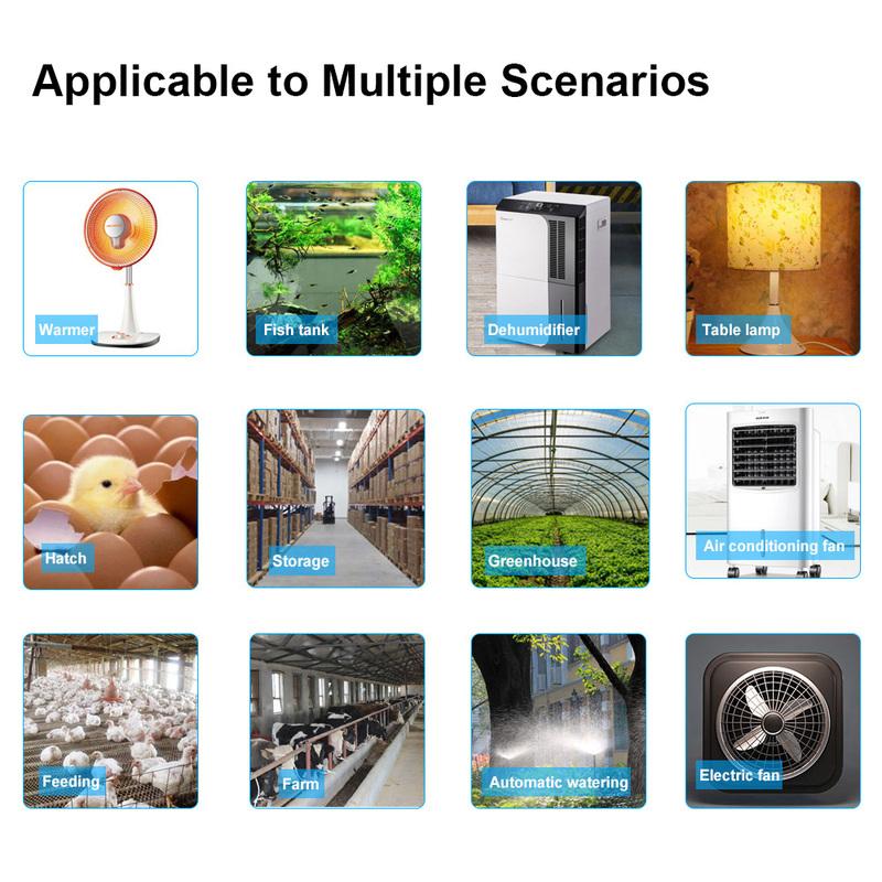 Wifi Temperature Sensor Tuya eWelink Smart Wifi Rf433 Intelligent Thermostat Temperature Switch 16A Works With Alexa Google Home