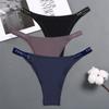 FINETOO 3PCS/Set Women's Lingerie Panties Cotton Gstring Female Underpants Sexy Letter Panties Thong Pantys Underwear Intimates