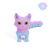 6.3/4.72 inch 3D Printed Cute Cats Movable Joint Fidget Toys Stress Relief Decompression Desktop Ornament Kid Toy for Kids Gift